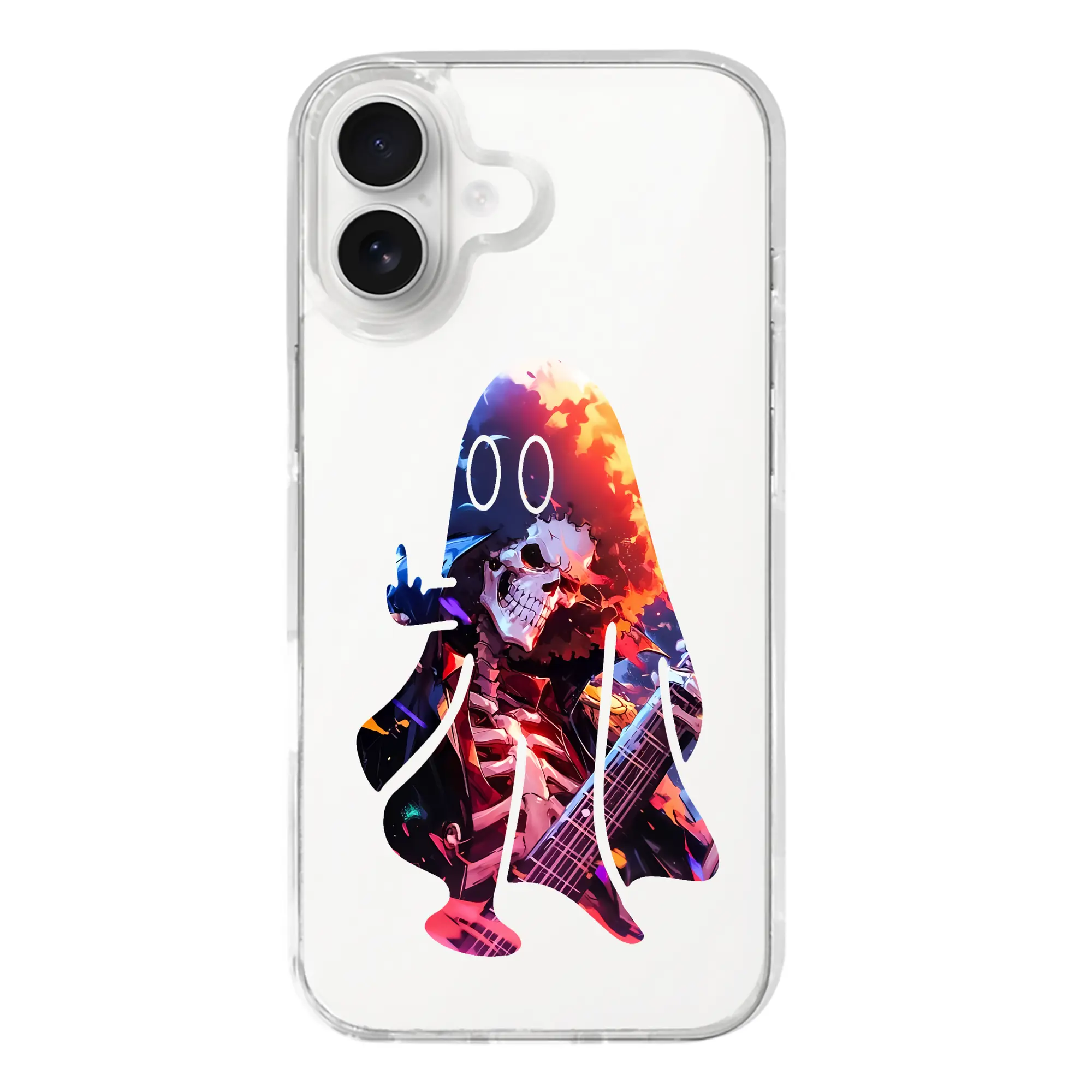 ワンピース グッズ ブルック - iPhone 17シリーズ 透明スマホケース – 薄型・耐衝撃・精密フィット保護カバー